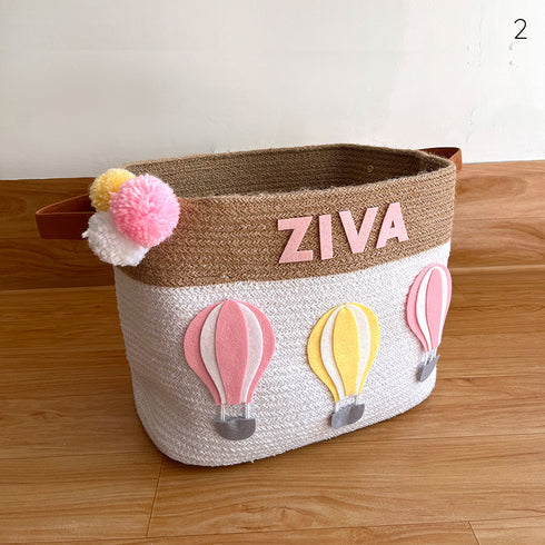 Hot Air Balloon Baby Girl Gift Bundle